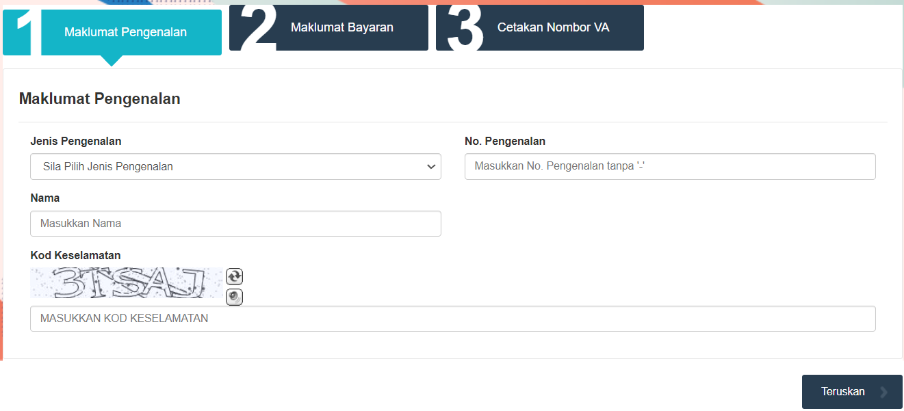 How do I setup my personal tax payment to LHDN through CardUp Personal account